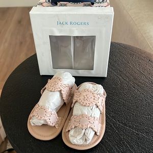Baby Lauren blush baby sandals